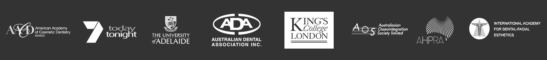 Iconic Dentistry Partner Logos